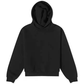 Розовая худи Acne Studios Franziska Label, черный