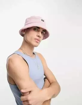 Розовая и голубая панама Obey Anno