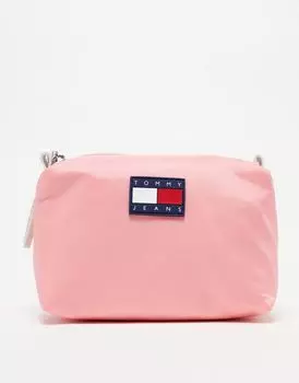 Розовая косметичка с логотипом Tommy Hilfiger, Rosa