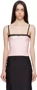 Розовая кружевная бандо alexanderwang.t