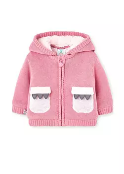 Розовая куртка для девочки Boboli