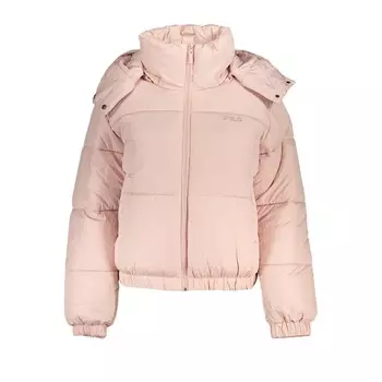Розовая куртка из полиэстера Fila