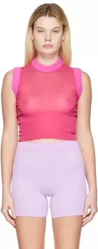 Розовая майка 'La Maille Ascu' Jacquemus