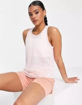 Розовая майка стандартного кроя Nike Training One Breathe Dri-FIT