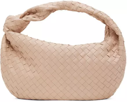 Розовая маленькая сумка Jodie Bottega Veneta