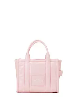 Розовая мини-сумка для покупок shiny crinkle Marc Jacobs