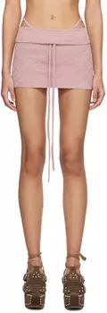 Розовая мини-юбка Cali KNWLS