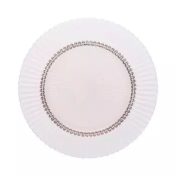 Розовая обеденная тарелка Fortessa Archie, набор из 4 шт, розовый