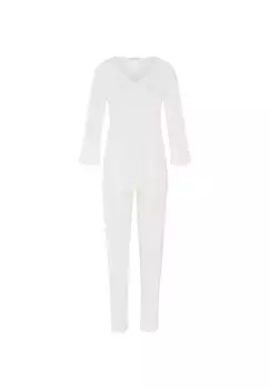 Розовая пижама HANRO, кремовый