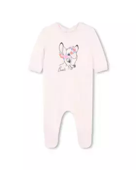 Розовая пижама с длинными рукавами для девочки Carrement Beau, цвет Salmn