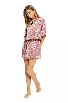 Розовая пляжная туника Esprit, розовый