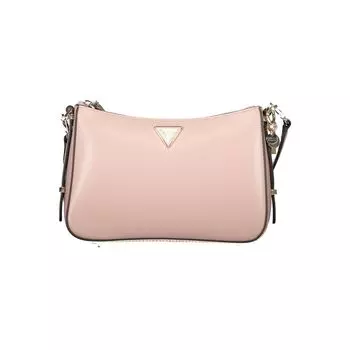 Розовая полиэтиленовая сумочка Guess Shoes