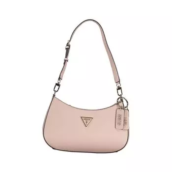 Розовая полиэтиленовая сумочка Guess Shoes