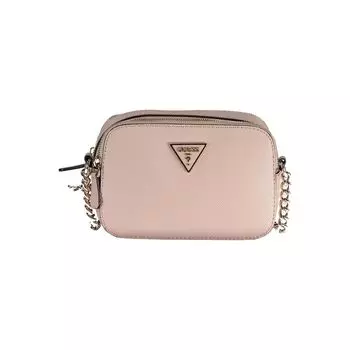Розовая полиэтиленовая сумочка Guess Shoes