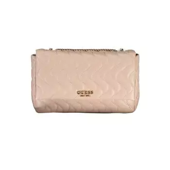 Розовая полиэтиленовая сумочка Guess Shoes