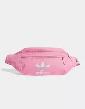Розовая поясная сумка adidas Originals Adicolor