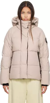 Розовая пуховая парка Junction 'Black Label' Canada Goose
