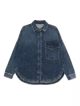 Розовая рубашка Nine In The Morning, синий