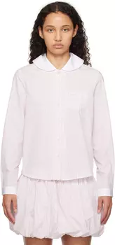 Розовая рубашка Wilbur Sandy Liang