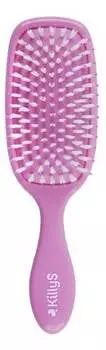 Розовая щетка для волос с высокой пористостью, обогащенная маслом семян малины KillyS Hair Brush