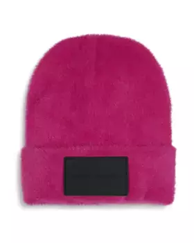 Розовая шапочка для девочки из полиуретана Marc Jacobs