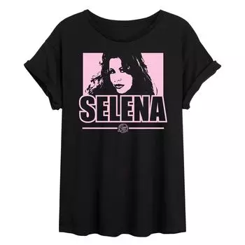 Розовая струящаяся футболка Selena Quintanilla для юниоров Licensed Character