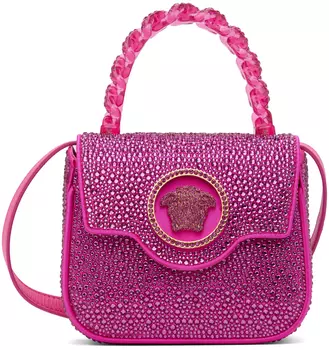 Розовая сумка \Ла Медуза\"" Versace