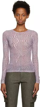 Розовая супертонкая футболка с длинным рукавом Our Legacy