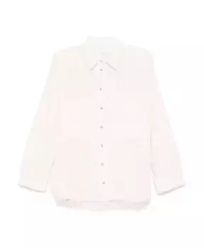 Розовая твидовая рубашка букле Iro, розовый