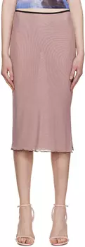Розовая юбка-миди Moni Miaou