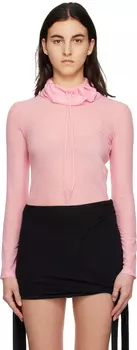 Розовая водолазка с кулиской TheOpen Product