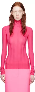 Розовая водолазка Sportmax Pisano