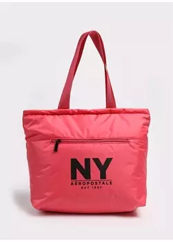 Розовая женская большая сумка Aeropostale