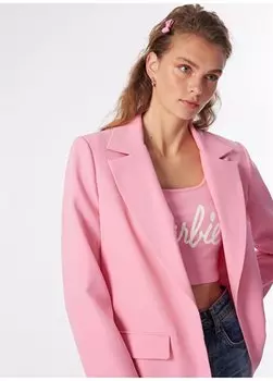 Розовая женская куртка BRB4SL-CKT6074 Barbie, розовый