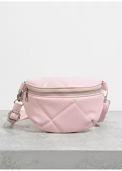 Розовая женская поясная сумка Fabrika