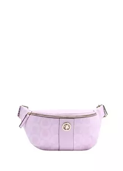 Розовая женская поясная сумка U.S. Polo Assn.