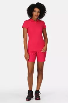 Розовая женская рубашка-поло Sinton Regatta, розовый