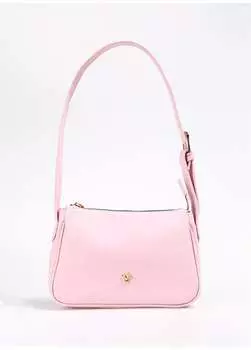 Розовая женская сумка через плечо LAVERNA Fabrika, розовый