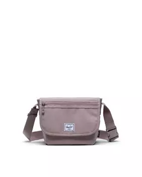 Розовая женская сумка через плечо с клапаном и застежкой-липучкой Herschel, розовый