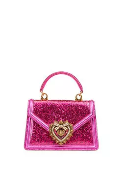 Розовая женская сумка devotion Dolce&Gabbana