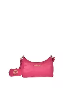 Розовая женская сумка на плечо 20X29x10 см JC4086PP1HLN0615 Love Moschino, розовый