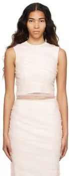 Розово-белая майка Dina Renaissance Renaissance