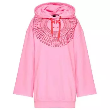 Розовое хлопковое платье Pinko
