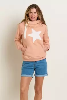 Розовое худи Star Elise Brakeburn, розовый