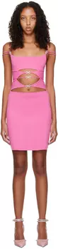 Розовое мини-платье Matilde MACH & MACH