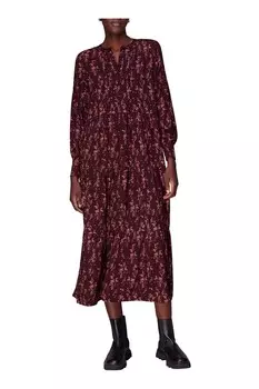 Розовое платье-трапеция от Wisteria Dot Whistles, розовый