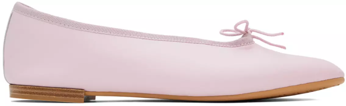 Розовые балетки Lilouh Repetto