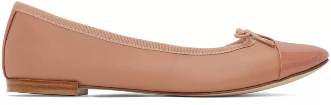 Розовые балетки Repetto Flora