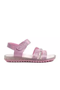 Розовые блестящие сандалии для девочек Arz 1000-F Ayakmod