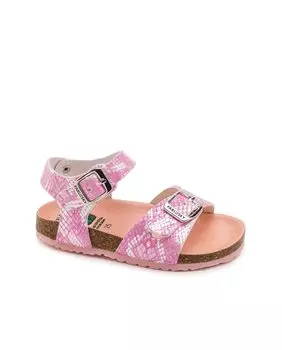 Розовые босоножки для девочки с пряжкой Pablosky, розовый